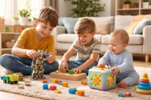 découvrez des conseils pratiques pour adapter les jouets aux besoins d'une fratrie d'âges différents, favorisant le jeu partagé et le développement harmonieux de chaque enfant.