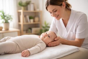 découvrez quand il est conseillé de consulter un ostéopathe pour votre bébé afin d'assurer son bien-être et prévenir les troubles musculosquelettiques dès le plus jeune âge.
