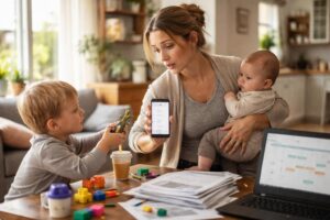 découvrez pourquoi la charge mentale des mères augmente souvent après la naissance du deuxième enfant, avec des explications sur les facteurs psychologiques et organisationnels impliqués.