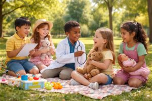 découvrez comment les jeux d’imitation stimulent le développement social chez les enfants en favorisant l’apprentissage des interactions, l’empathie et la communication.