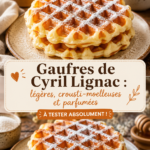 Gaufres croustillantes et dorées, parfaites pour le goûter.