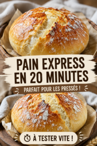 Pain chaud tout juste sorti du four dans un plat en bois, prêt à être dégusté.