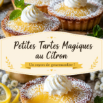 Featured image of delicious small lemon tarts, perfectly baked and garnished.