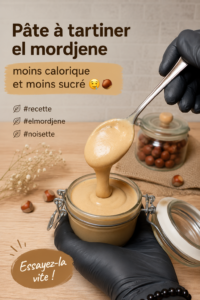 Recette de pâte à tartiner allégée avec des ingrédients naturels.