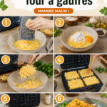 Recettes créatives réalisées avec un gaufrier