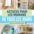 Femme souriante dans une cuisine bien organisée, préparant un repas.