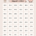 Une femme souriante note ses progrès dans un carnet, illustrant le défi des 52 semaines.