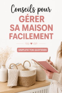 Une maison chaleureuse et bien organisée avec des couleurs douces.