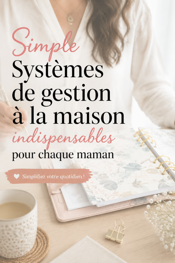 Un espace de vie organisé et serein, parfait pour les mamans