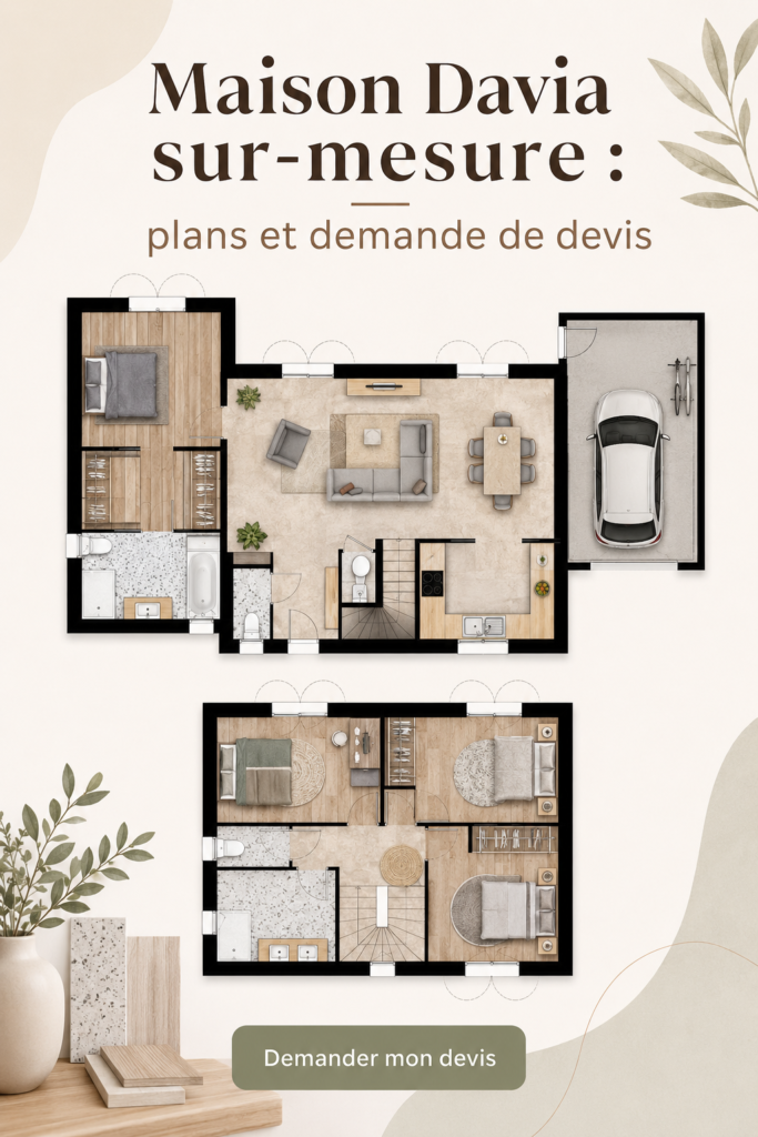 Maison moderne conçue sur-mesure par Maison Davia