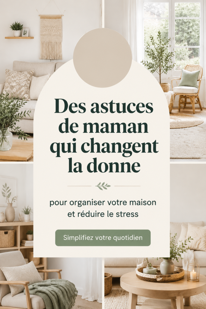 Une femme organisant son intérieur avec des rangements pratiques
