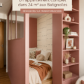 Transformation d'un appartement de 24 m² à Paris, avant et après