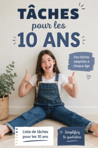 Un enfant de 10 ans souriant en train de faire la vaisselle