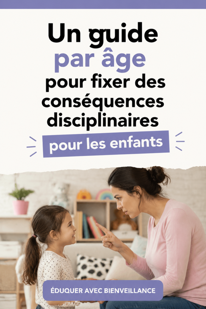 Une mère et son enfant discutent des règles de discipline avec bienveillance.