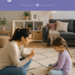 Un parent et son enfant en pleine activité ludique ensemble, illustrant l'importance de l'attention dans leur relation.