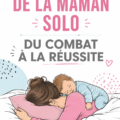 Illustration d'une maman célibataire épanouie avec ses enfants