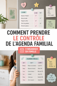 Organisez le planning familial avec des conseils pratiques