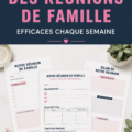 Une famille rassemblée autour d'une table pour une réunion conviviale