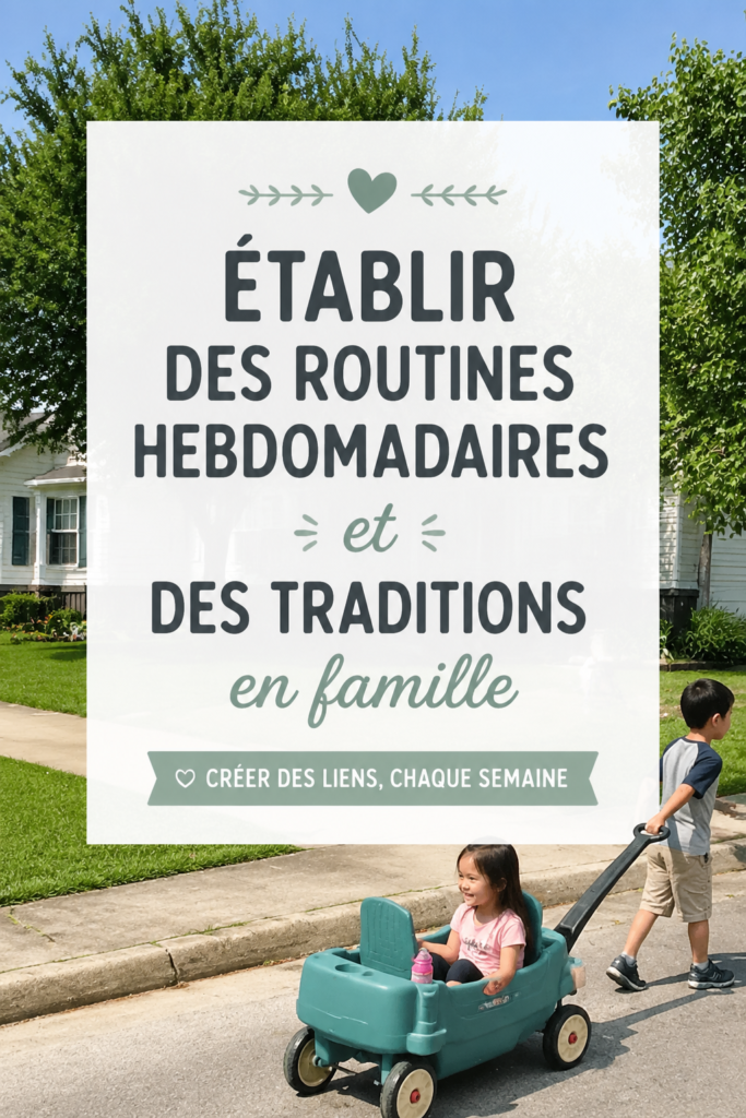 Une famille réunie autour d'un repas traditionnel, illustrant l'importance des routines familiales.