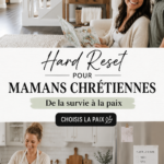Mamans souriantes dans un environnement apaisant, représentant la paix intérieure