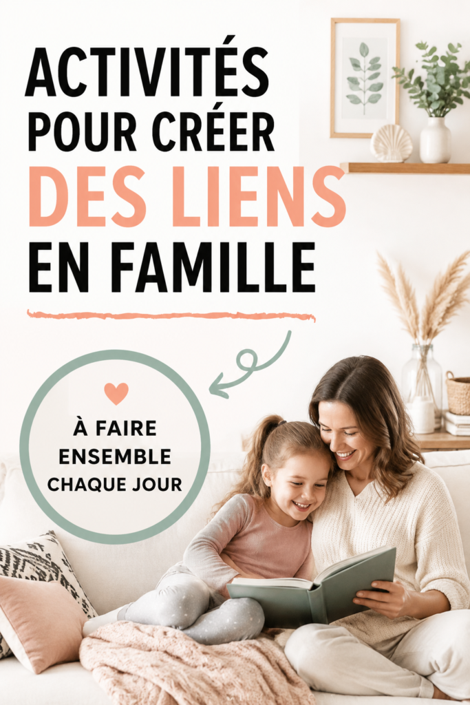 Une famille profite d'une activité de plein air ensemble, renforçant leur lien.