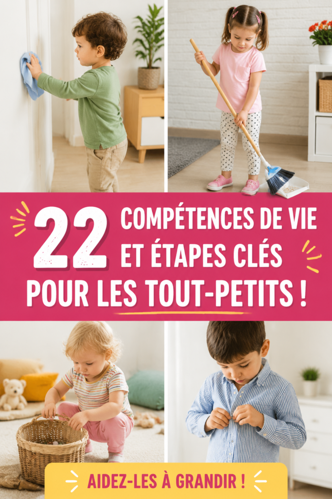 Un enfant s'amusant à apprendre des compétences essentielles, illustrant le développement et la croissance.