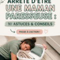 Une maman joyeuse entourée de ses enfants dans un cadre chaleureux.