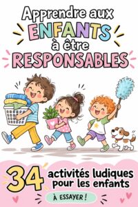 Des enfants s'amusent à participer à des tâches familiales