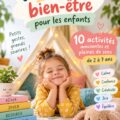 Des enfants s'amusent à faire de l'artisanat avec des matériaux naturels.