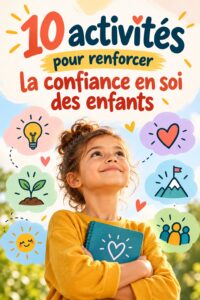 Un enfant créatif en action, développant son estime de soi à travers un jeu