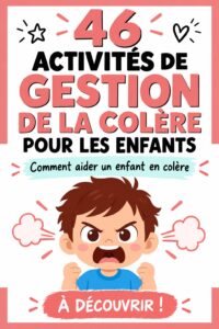Ensemble d'activités ludiques pour aider les enfants à gérer leur colère