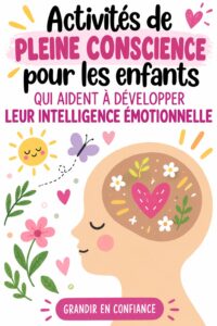 Des enfants pratiquant des exercices de pleine conscience en plein air.