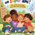 Un enfant utilisant des cartes d'activité pour apprendre des compétences sociales avec un ami.
