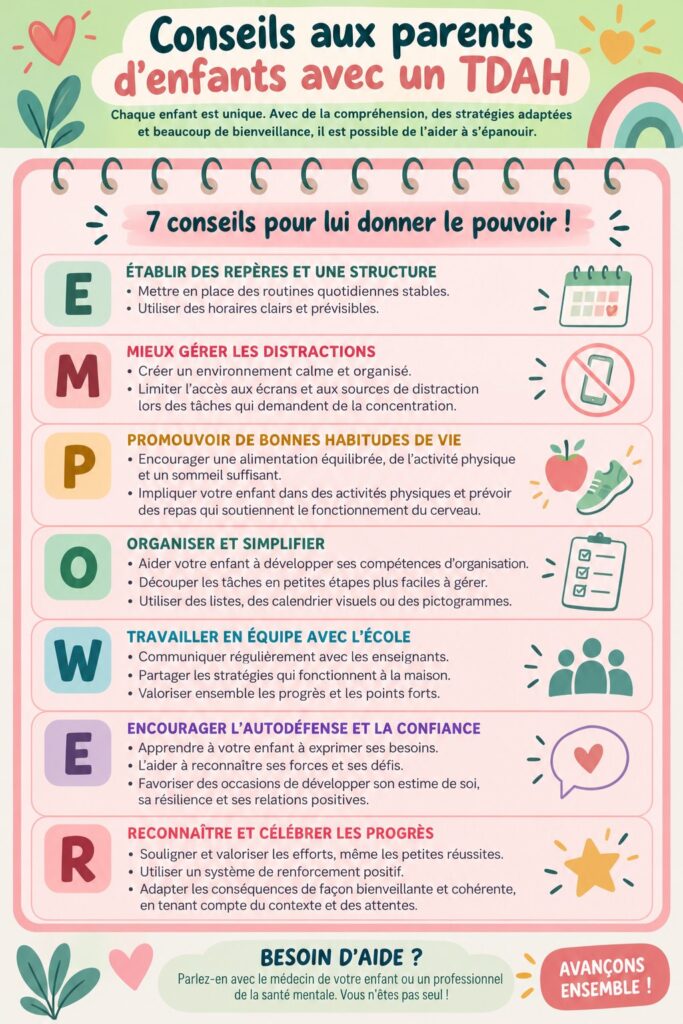 Un parent et un enfant discutant et jouant ensemble, renforçant la relation parent-enfant pour mieux gérer le TDAH.