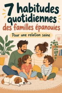 Famille heureuse partageant un moment ensemble dans le jardin