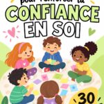 Un enfant jouant avec des jeux de société qui renforcent sa confiance en soi.