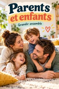 Une famille heureuse partageant des moments de joie ensemble dans un parc