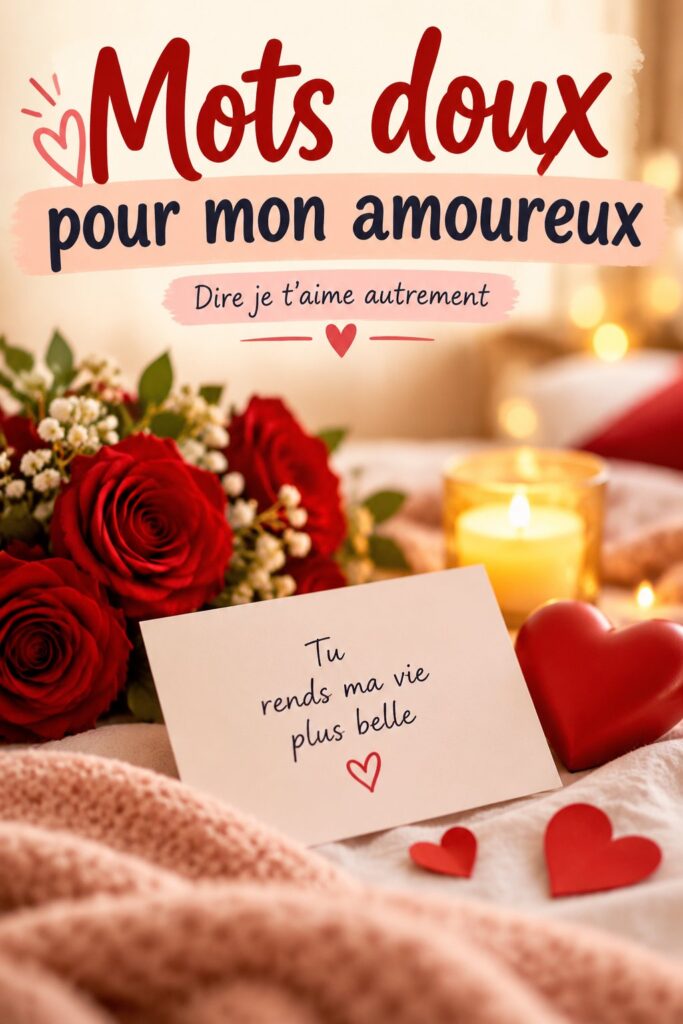 Un couple souriant échangeant des mots doux et tendres