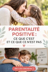 Famille heureuse pratiquant le parenting positif avec bienveillance.