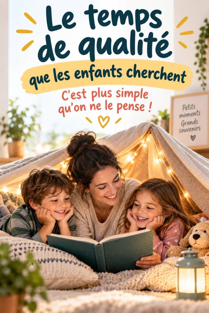 Une mère et son enfant partageant un moment chaleureux ensemble, illustrant l'importance du temps de qualité en famille.