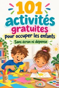 Un groupe d'enfants s'amusant lors d'activités créatives gratuites