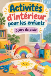 Enfants en train de s'amuser ensemble avec des jeux d'intérieur