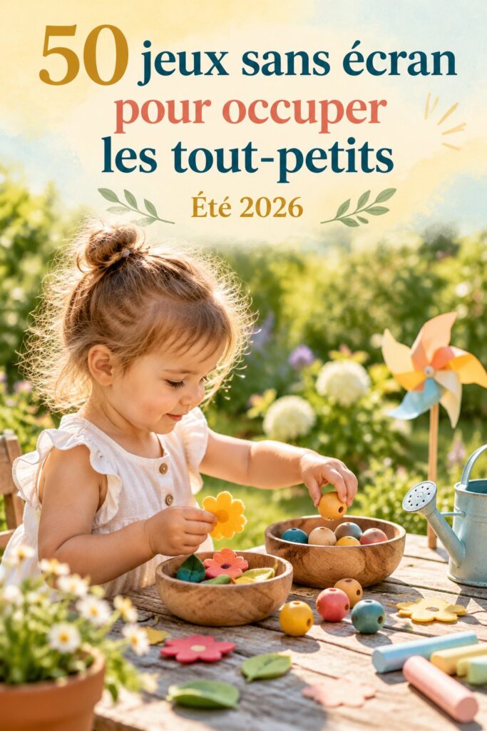 Jeu d'été en plein air sans écran, les enfants s'amusent ensemble.