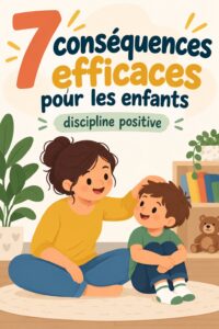 Un parent discutant des conséquences avec son enfant dans un cadre familial chaleureux.