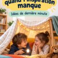 Une famille jouant ensemble à un jeu d'intérieur, riant et s'amusant.