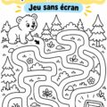 Labyrinthes colorés à imprimer pour divertir les enfants.