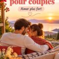 Un couple échange des messages doux sur leur téléphone, renforçant leur complicité.