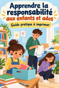 Une mère discute avec son enfant sur les responsabilités à la maison.