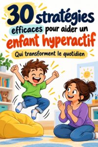 Couple de parents accompagnant leur enfant avec TDAH à la maison